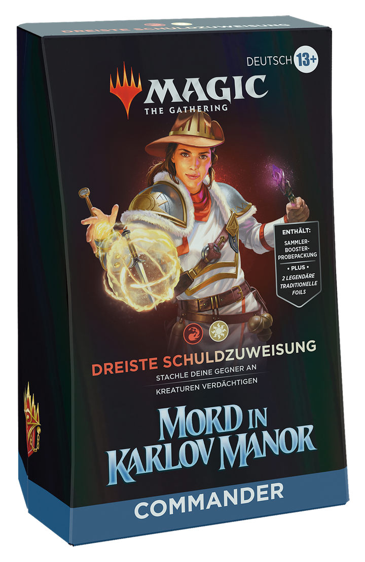 Murders at Karlov Manor Commander Deck - Deadly Disguise - German
