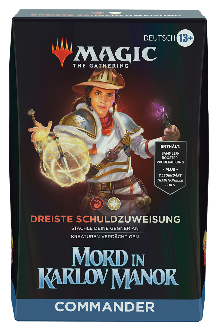 Murders at Karlov Manor Commander Deck - Deadly Disguise - German