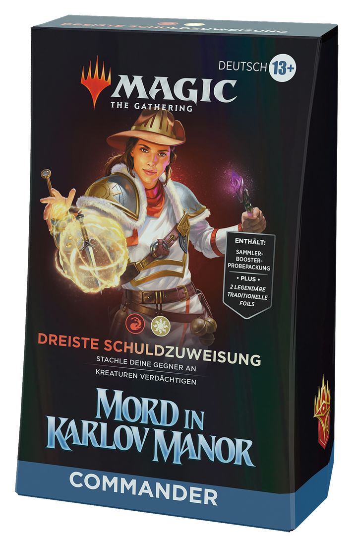 Murders at Karlov Manor Commander Deck - Deadly Disguise - German