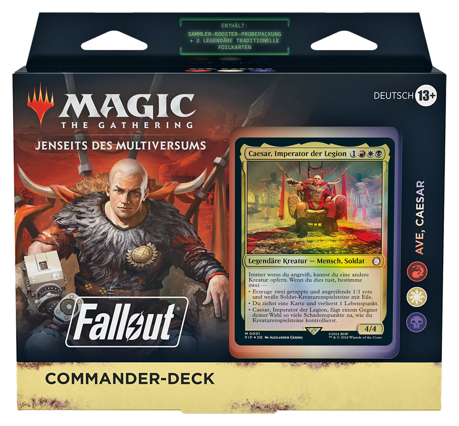 Universes Beyond: Fallout - Commander-Deck Ave, Caesar - deutsch