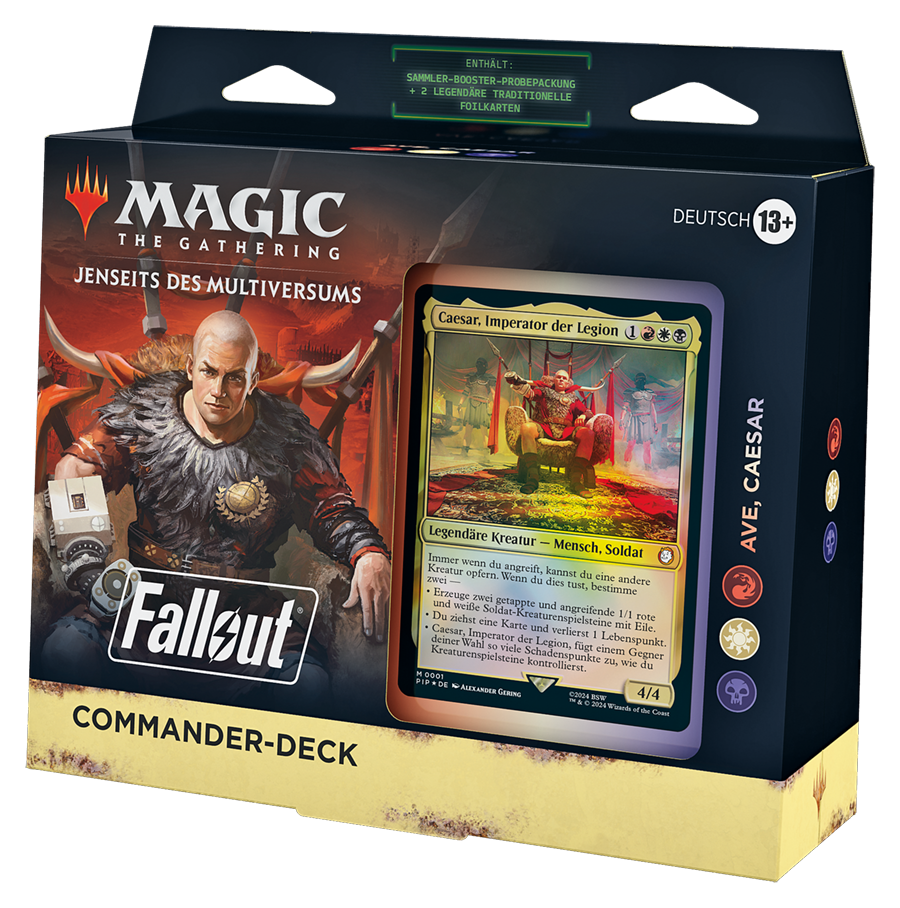 Universes Beyond: Fallout - Commander-Deck Ave, Caesar - deutsch