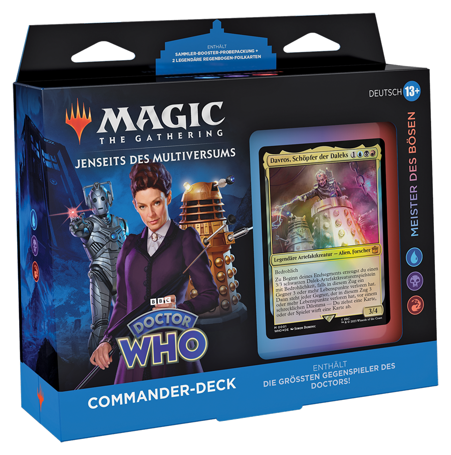 Jenseits des Multiversums: Doctor Who - Commander-Deck Meister des Bösen - deutsch