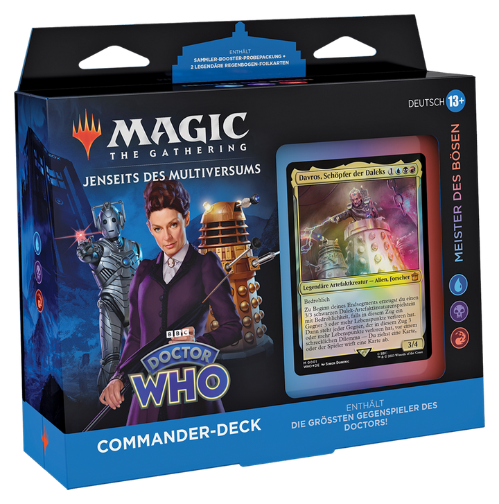 Jenseits des Multiversums: Doctor Who - Commander-Deck Meister des Bösen - deutsch