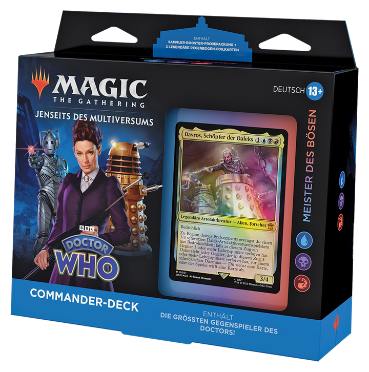 Jenseits des Multiversums: Doctor Who - Commander-Deck Meister des Bösen - deutsch
