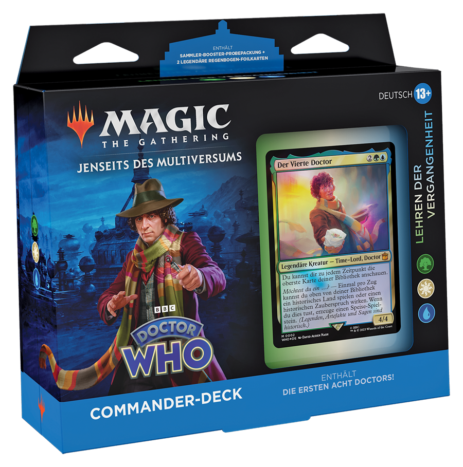 Jenseits des Multiversums: Doctor Who - Commander-Deck Lehren der Vergangenheit - deutsch