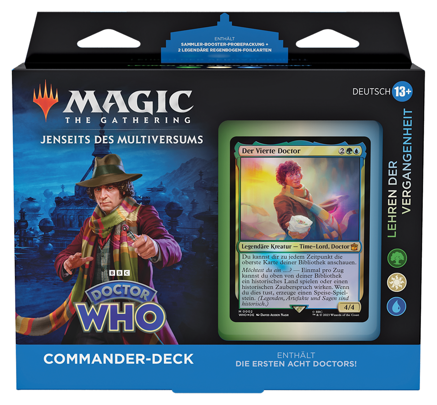 Jenseits des Multiversums: Doctor Who - Commander-Deck Lehren der Vergangenheit - deutsch