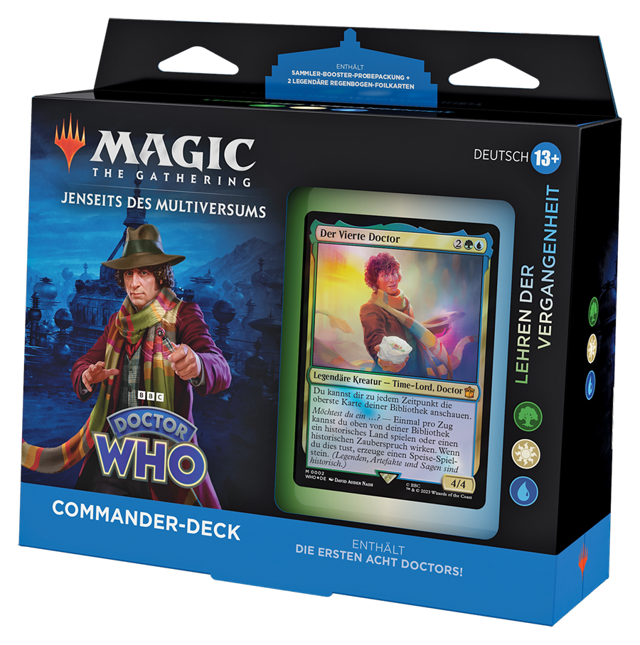 Jenseits des Multiversums: Doctor Who - Commander-Deck Lehren der Vergangenheit - deutsch