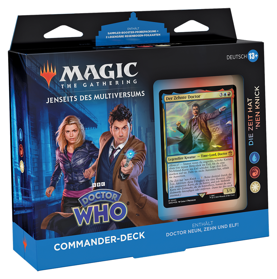 Jenseits des Multiversums: Doctor Who - Commander-Deck Die Zeit hat &