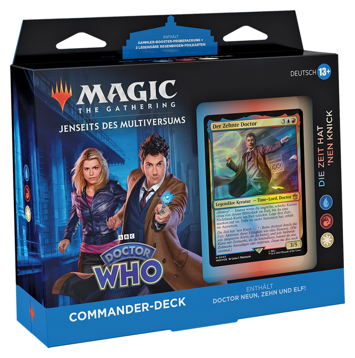 Jenseits des Multiversums: Doctor Who - Commander-Deck Die Zeit hat &