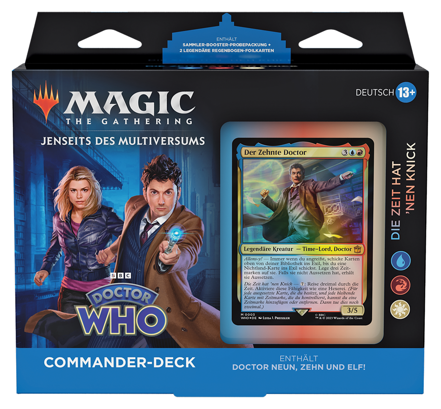 Jenseits des Multiversums: Doctor Who - Commander-Deck Die Zeit hat &