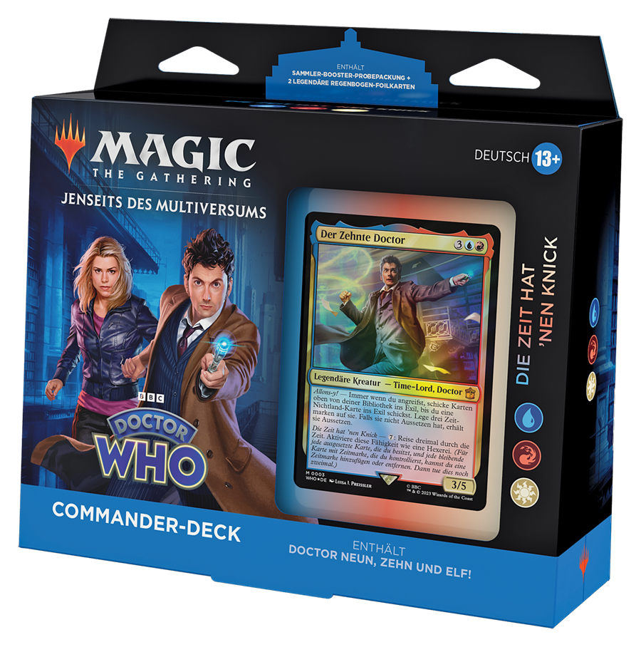 Jenseits des Multiversums: Doctor Who - Commander-Deck Die Zeit hat &
