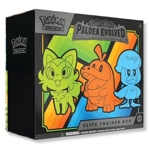 Pokémon Scarlet &amp; Violet: Paldea Evolved Elite Trainer Box (ENG)