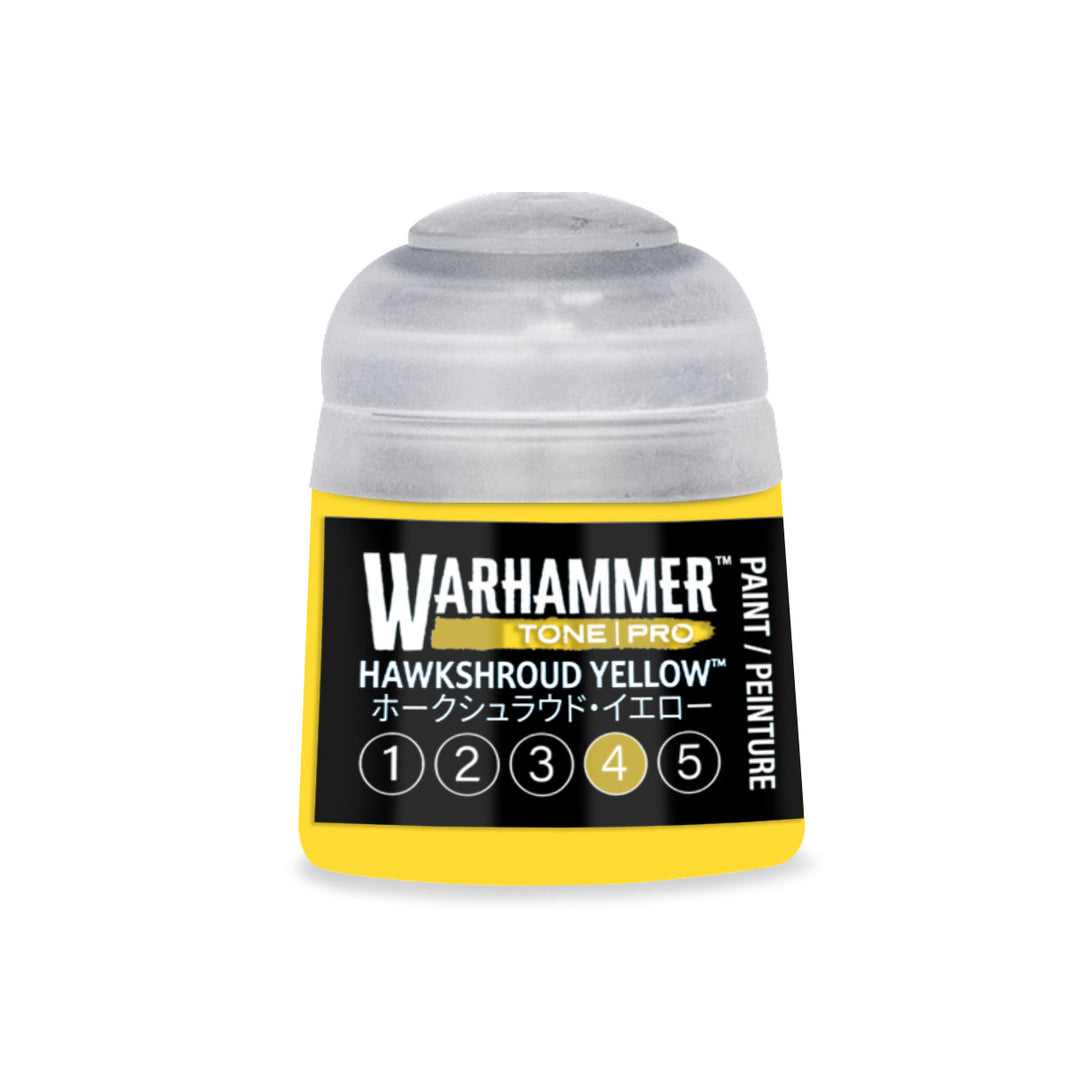 Warhammer Tone Pro HAWKSHROUD YELLOW 4 12 ml
