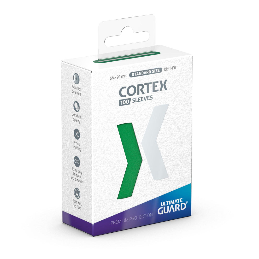 Ultimate Guard Cortex Card Sleeves - Standard Size (100) - Green