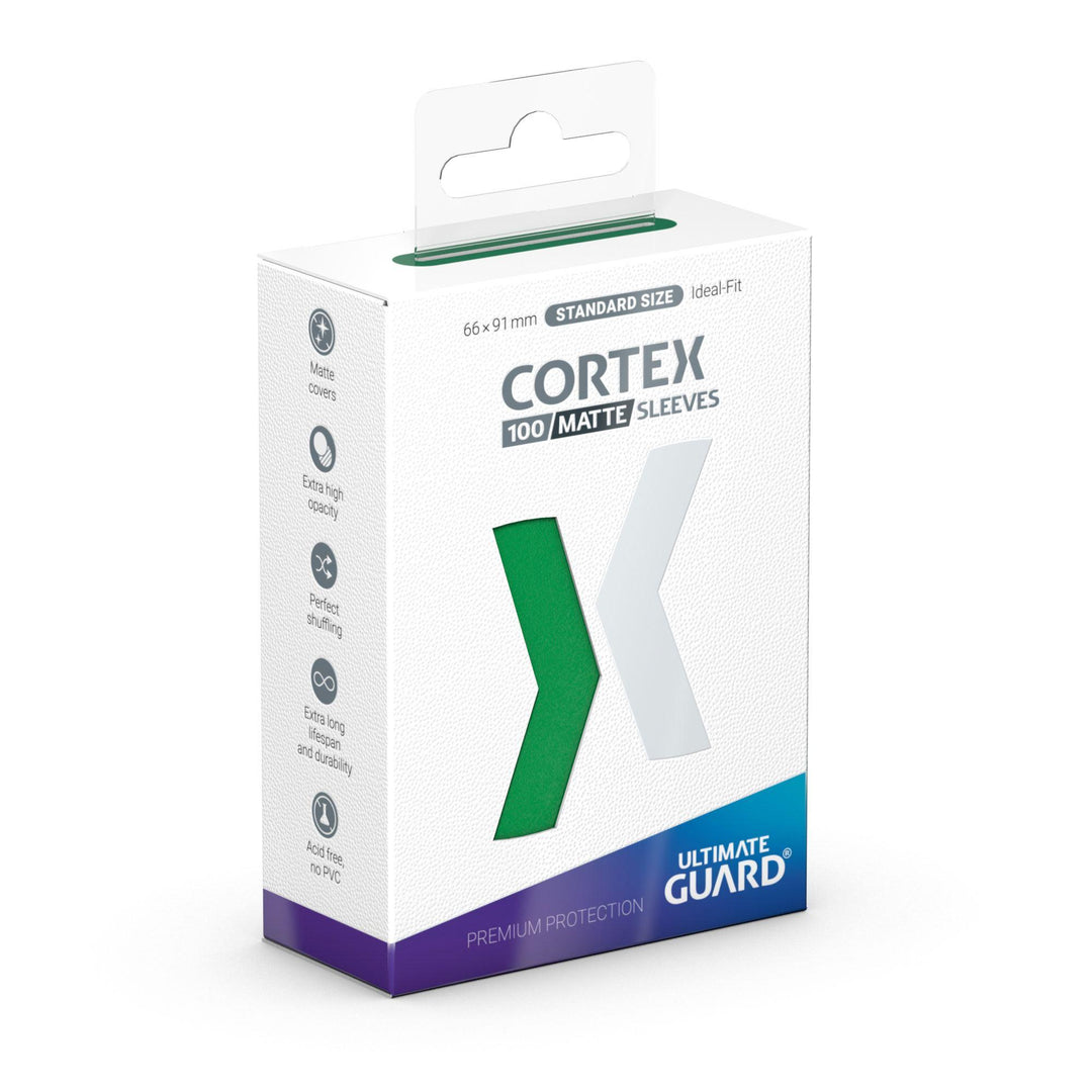 Ultimate Guard Cortex Kartenhüllen - Standardgröße (100) - Matte Green