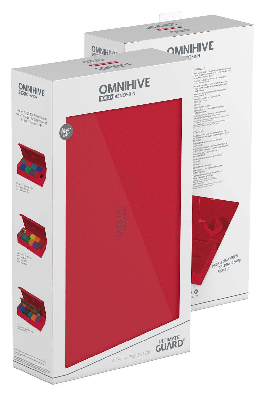 Ultimate Guard Omnihive 1000+ XenoSkin Rot / Red