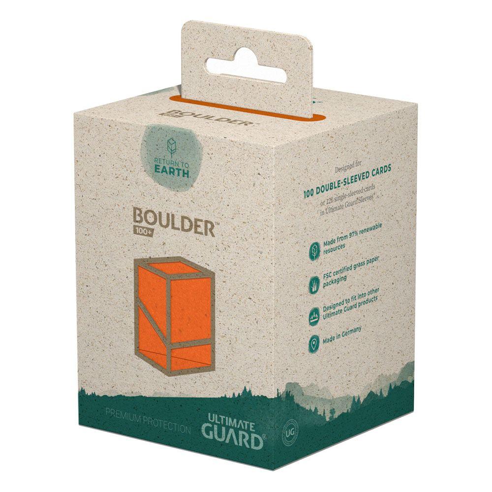 Ultimate Guard - Return To Earth - Boulder Deck Case 100+ Standardgröße Orange