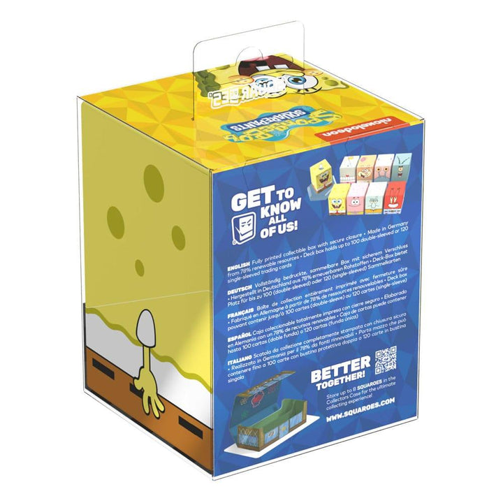 Ultimate Guard Squaroes - Squaroe SpongeBob SquarePants 001 - SpongeBob - Deck Case 100+ Standard Size