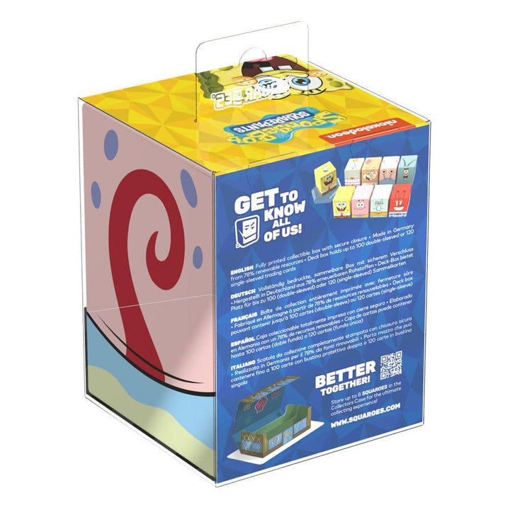 Ultimate Guard Squaroes - Squaroe SpongeBob SquarePants 006 - Gary - Deck Case 100+ Standard Size