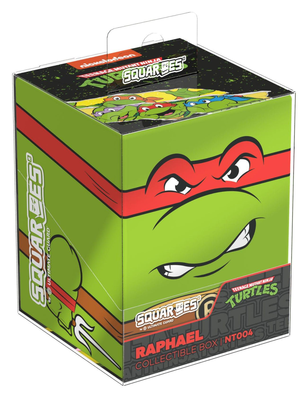 Ultimate Guard Squaroes - Squaroe Teenage Mutant Ninja Turtles 004 - Raphael - Deck Case 100+ Standard Size