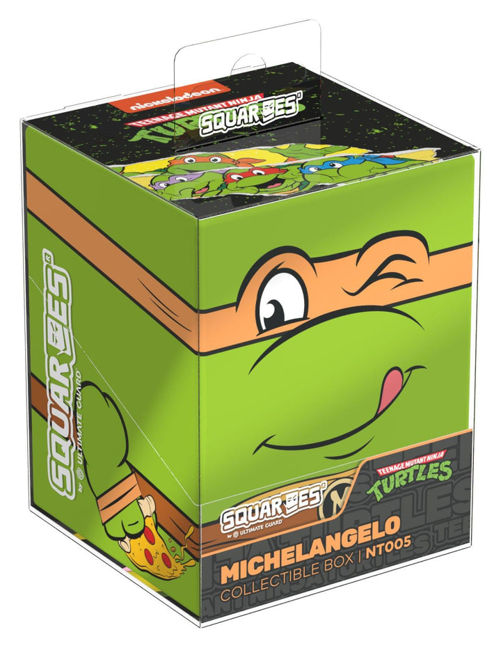 Ultimate Guard Squaroes - Squaroe Teenage Mutant Ninja Turtles 005 - Michelangelo - Deck Case 100+ Standard Size