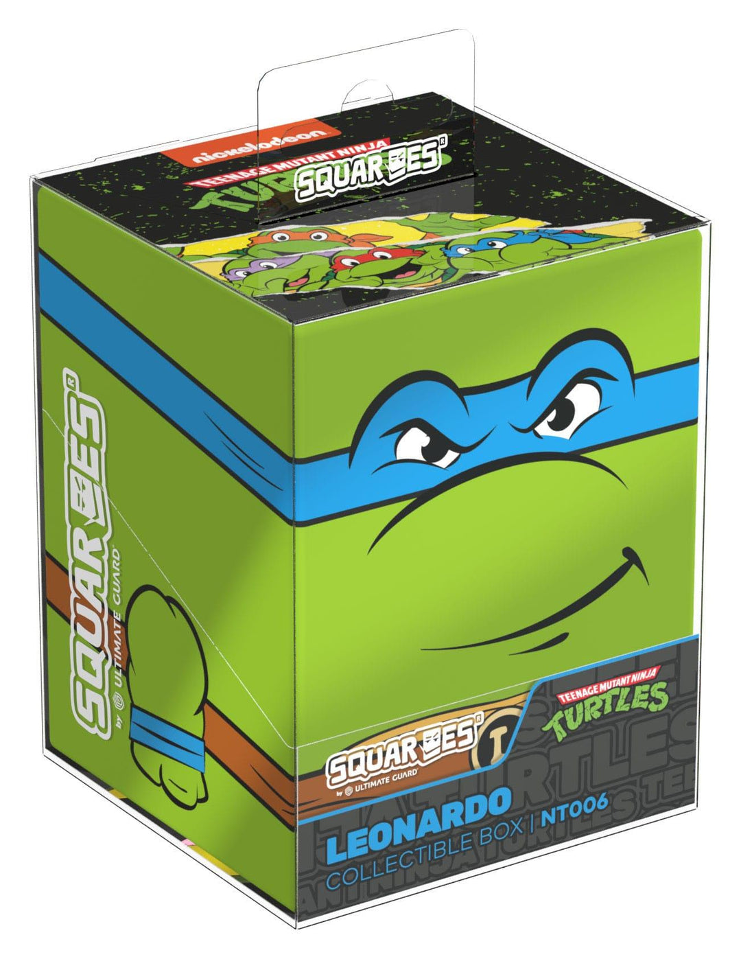 Ultimate Guard Squaroes - Squaroe Teenage Mutant Ninja Turtles 006 - Leonardo - Deck Case 100+ Standard Size