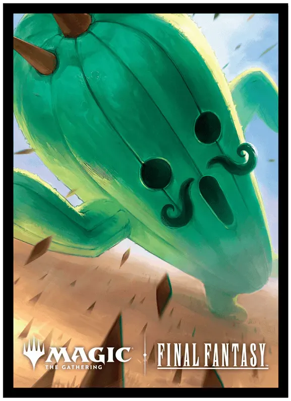 Ultra Pro Artwork Kartenhüllen - Standardgröße (100) - Jumbo Cactuar (FIN)