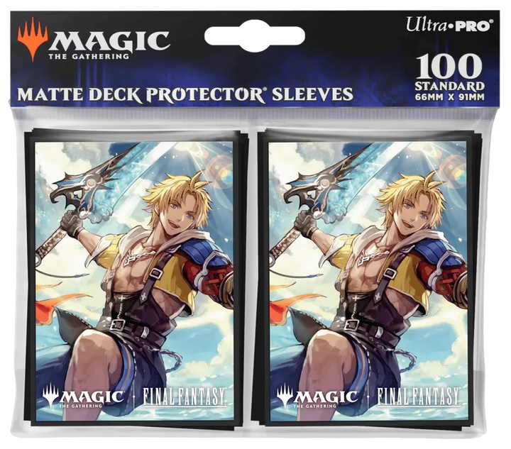 Ultra Pro Artwork Kartenhüllen - Standardgröße (100) - Tidus, Yuna&