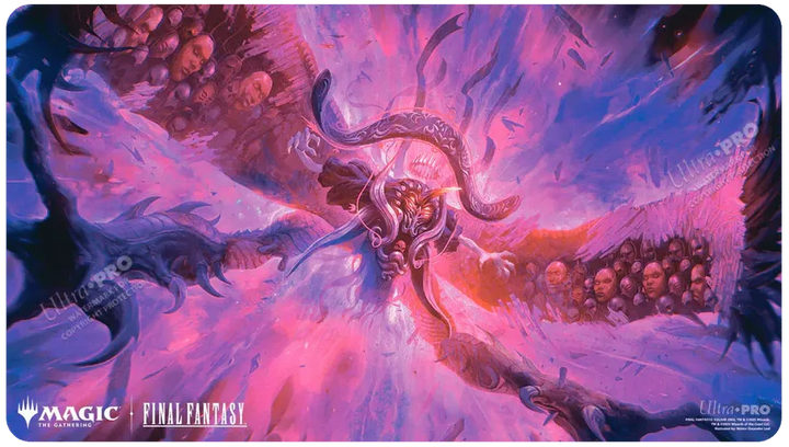 Ultra Pro Artwork Spielmatte - Standardgröße Double-Sided (ca. 61x34 cm) - Emet-Selch, Unsundered / Hades, Sorcerer of Eld (FIN)