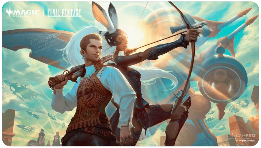 Ultra Pro Artwork Spielmatte - Standardgröße (ca. 61x34 cm) - Balthier &amp; Fran (FIN)