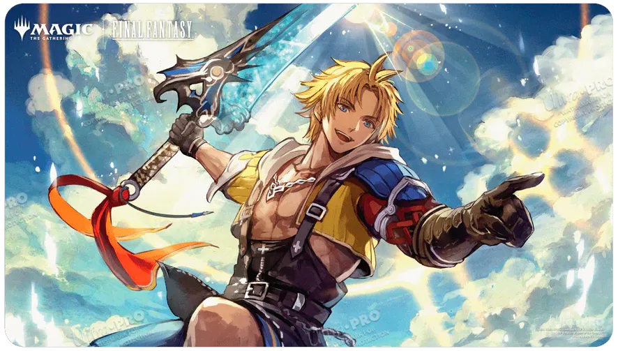 Ultra Pro Artwork Spielmatte - Standardgröße (ca. 61x34 cm) - Tidus, Yuna&