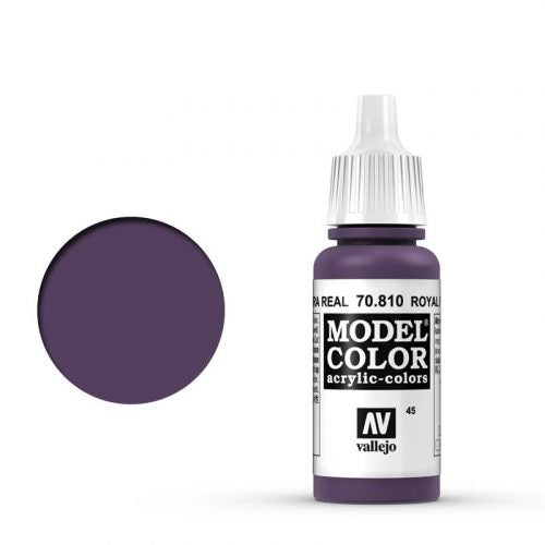 Vallejo Model Color: 045 Königspurpur (Royal Purpur), 17 ml (810)