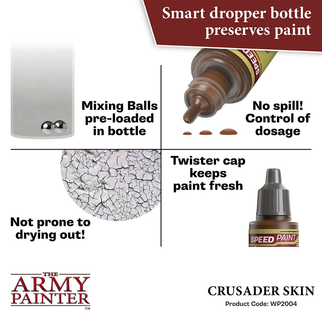 Speedpaint 2.0: Crusader Skin 18ml (WP2004) Pale Reddish Brown