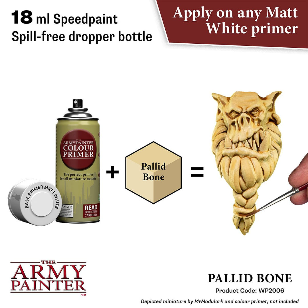 Speedpaint 2.0: Pallid Bone 18ml (WP2006) Pale Yellowish Brown