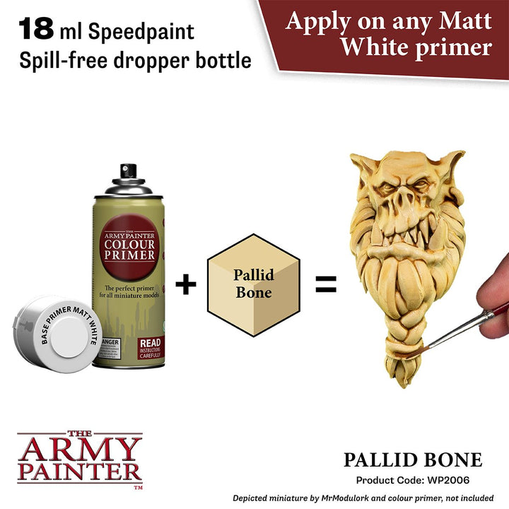 Speedpaint 2.0: Pallid Bone 18ml (WP2006) Pale Yellowish Brown