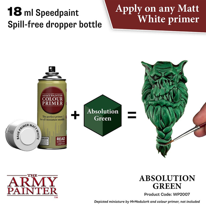 Speedpaint 2.0: Absolution Green 18ml (WP2007) Deep Green