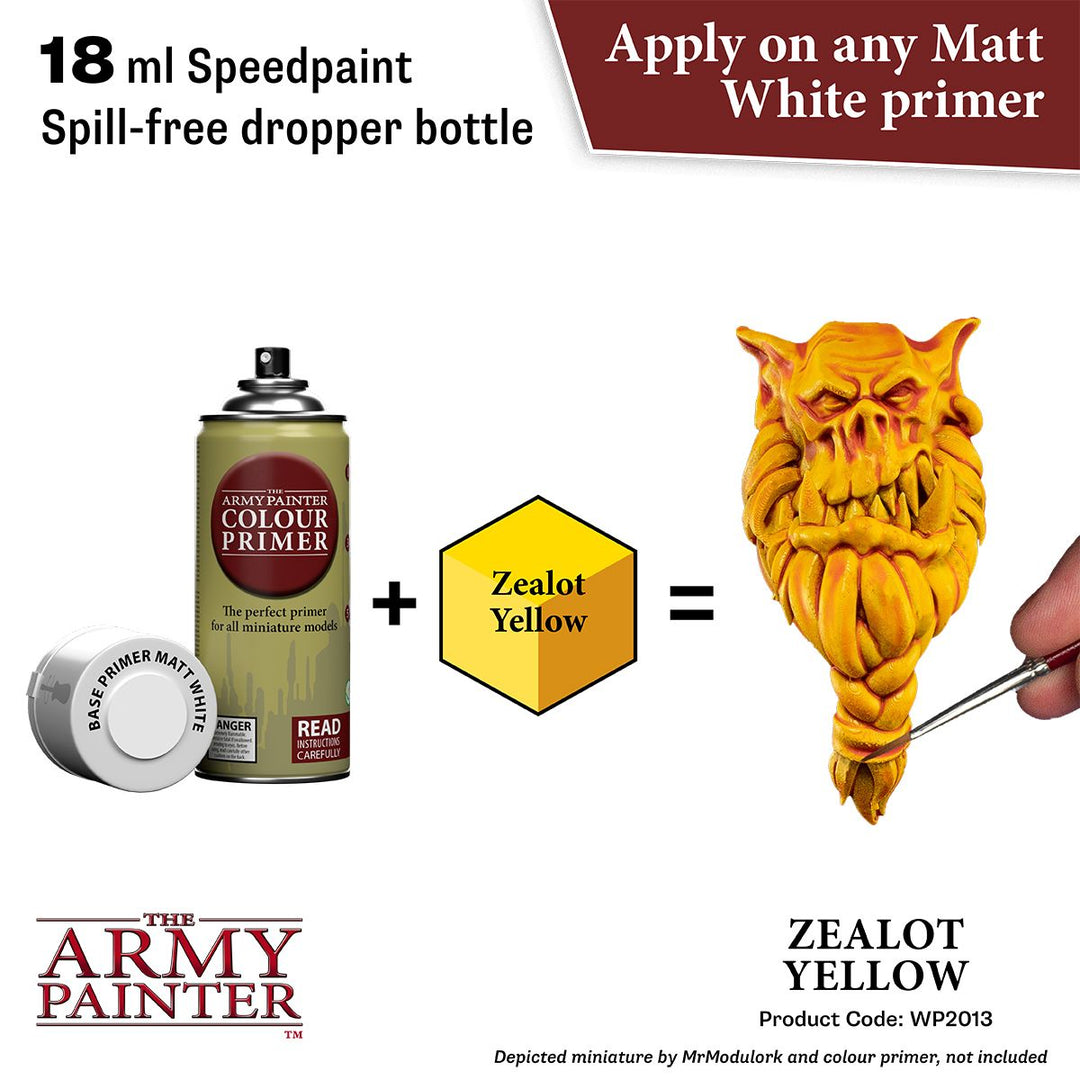 Speedpaint 2.0: Zealot Yellow 18ml (WP2013) Orange Yellow