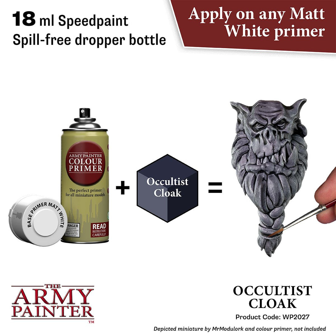 Speedpaint 2.0: Occultist Cloak 18ml (WP2027) Blackish Blue Grey