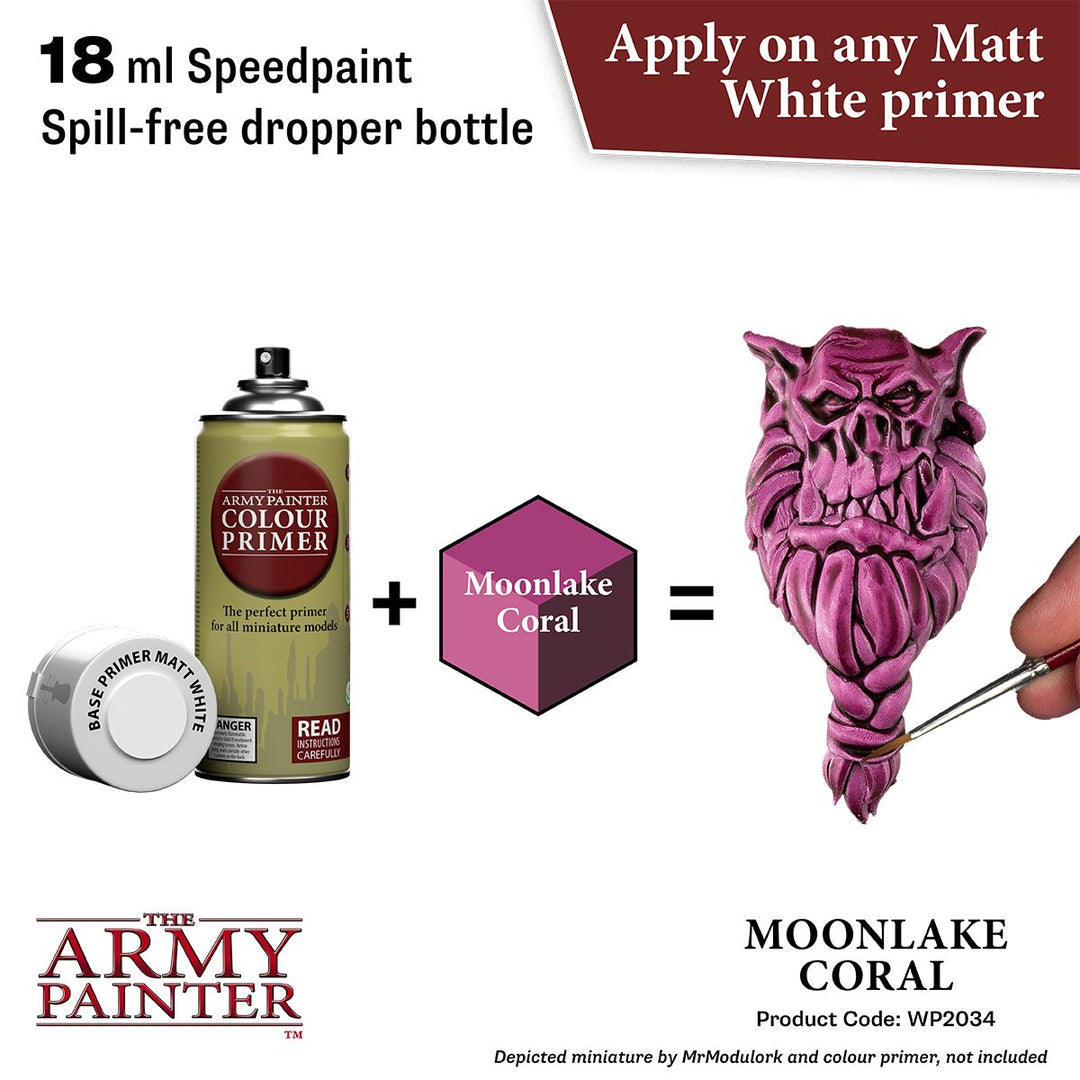 Speedpaint 2.0: Moonlake Coral 18ml (WP2034) Strong Reddish Purple