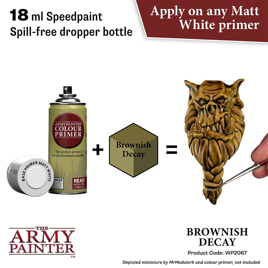 Speedpaint 2.0: Brownish Decay 18ml (WP2067) Strong Yellowish Brown