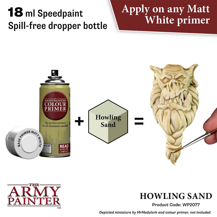 Speedpaint 2.0: Howling Sand 18ml (WP2077) Pale Yellowish Grey
