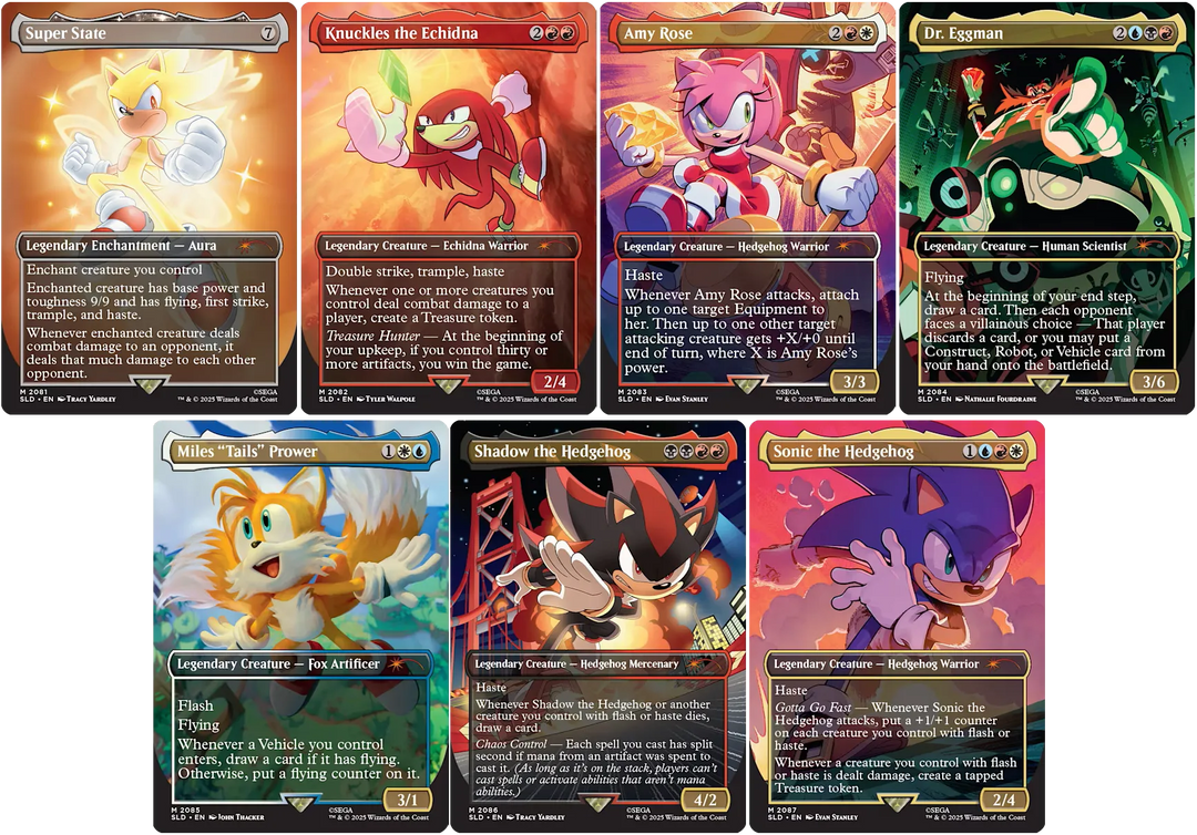 WPN Exclusive Secret Lair - Sonic: Friends &amp; Foes - englisch