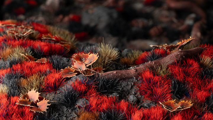 Grass Tufts : Alien Blood Moon Tuft 6mm