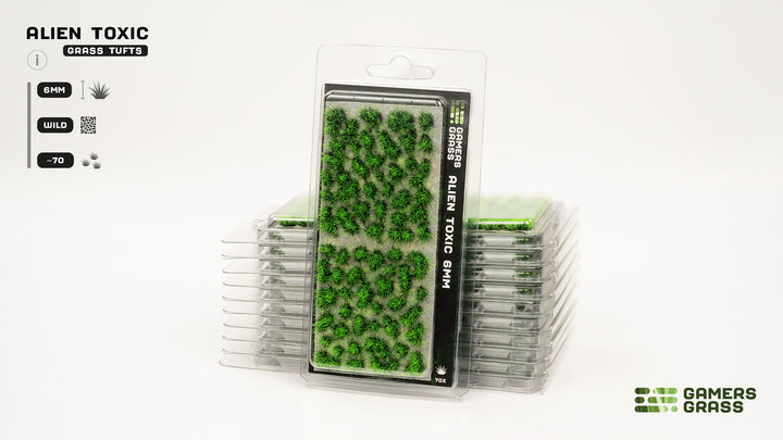 Grass Tufts : Alien Toxic Tuft 6mm