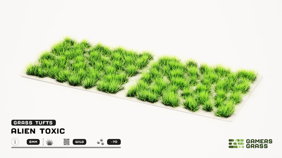 Grass Tufts : Alien Toxic Tuft 6mm