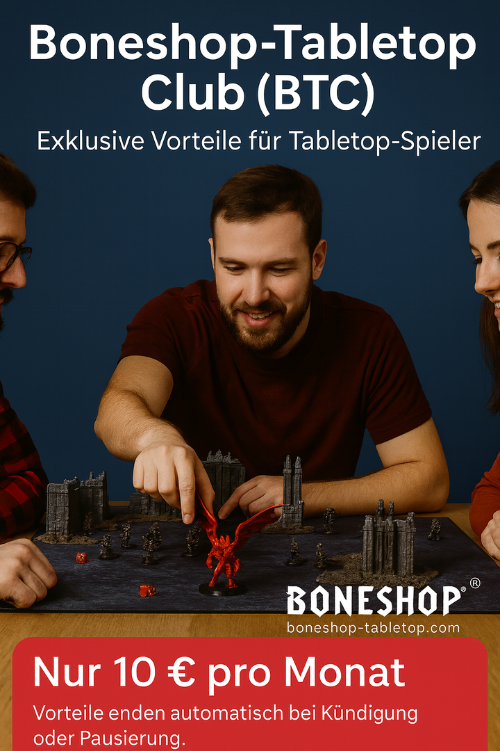 Boneshop-Tabletop Club (BTC) – Exclusive Club Membership