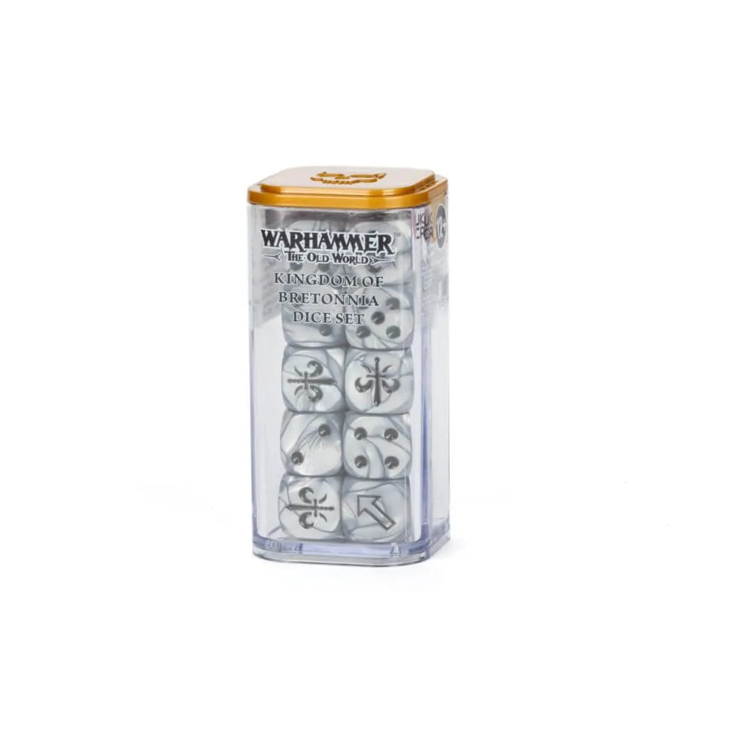 Warhammer: The Old World - Kingdom of Bretonnia Dice Set (06-19) Würfelset des Köngireichs von Bretonnia