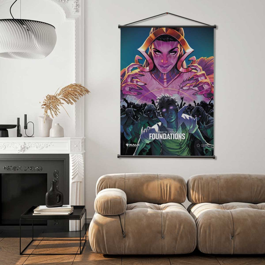Ultra Pro Wall Scroll (approx. 68 x 95 cm) - Foundations (FDM) (Cornerstone)