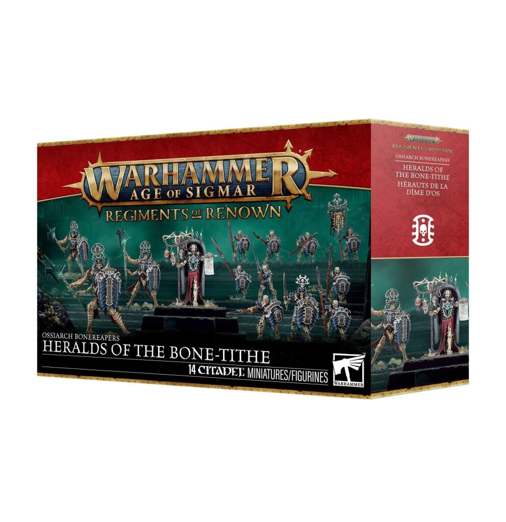 Regiment of Renown: Heralds of the Bone-tithe (94-43) (Berühmtes Regiment: Boten des Knochentributs)