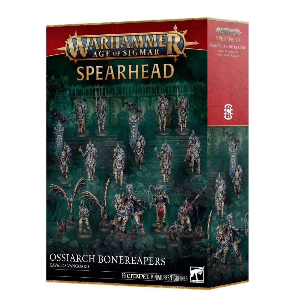 Spearhead: Ossiarch Bonereapers – Kavalos Vanguard (70-943) (Speerspitze der Knochenlegionen der Ossiarch – Kavalos-Speerspitze)